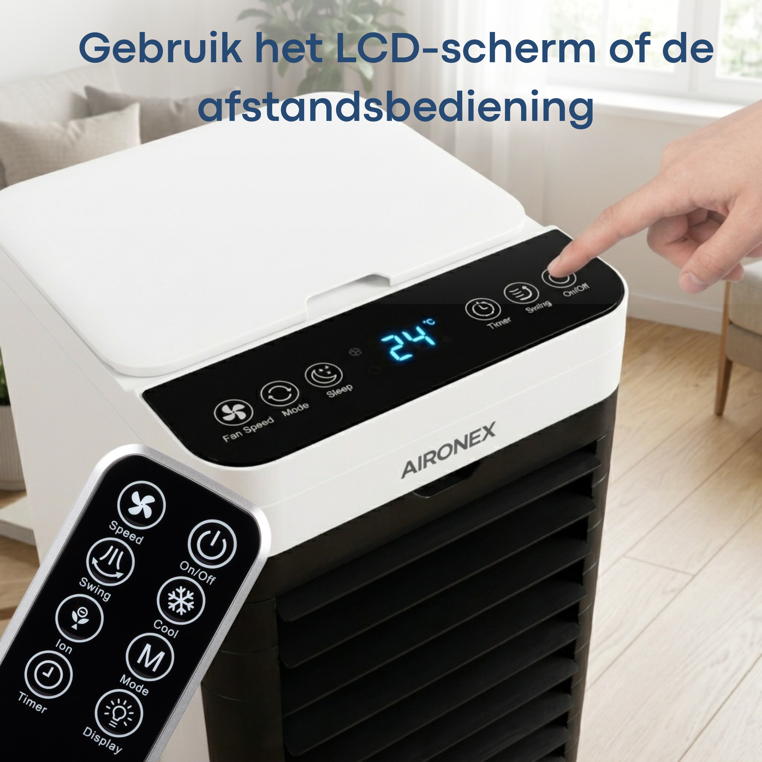 Aironex Aircooler / Luchtkoeler – 5L Watertank -Set van 2 (15% Bundelkorting)