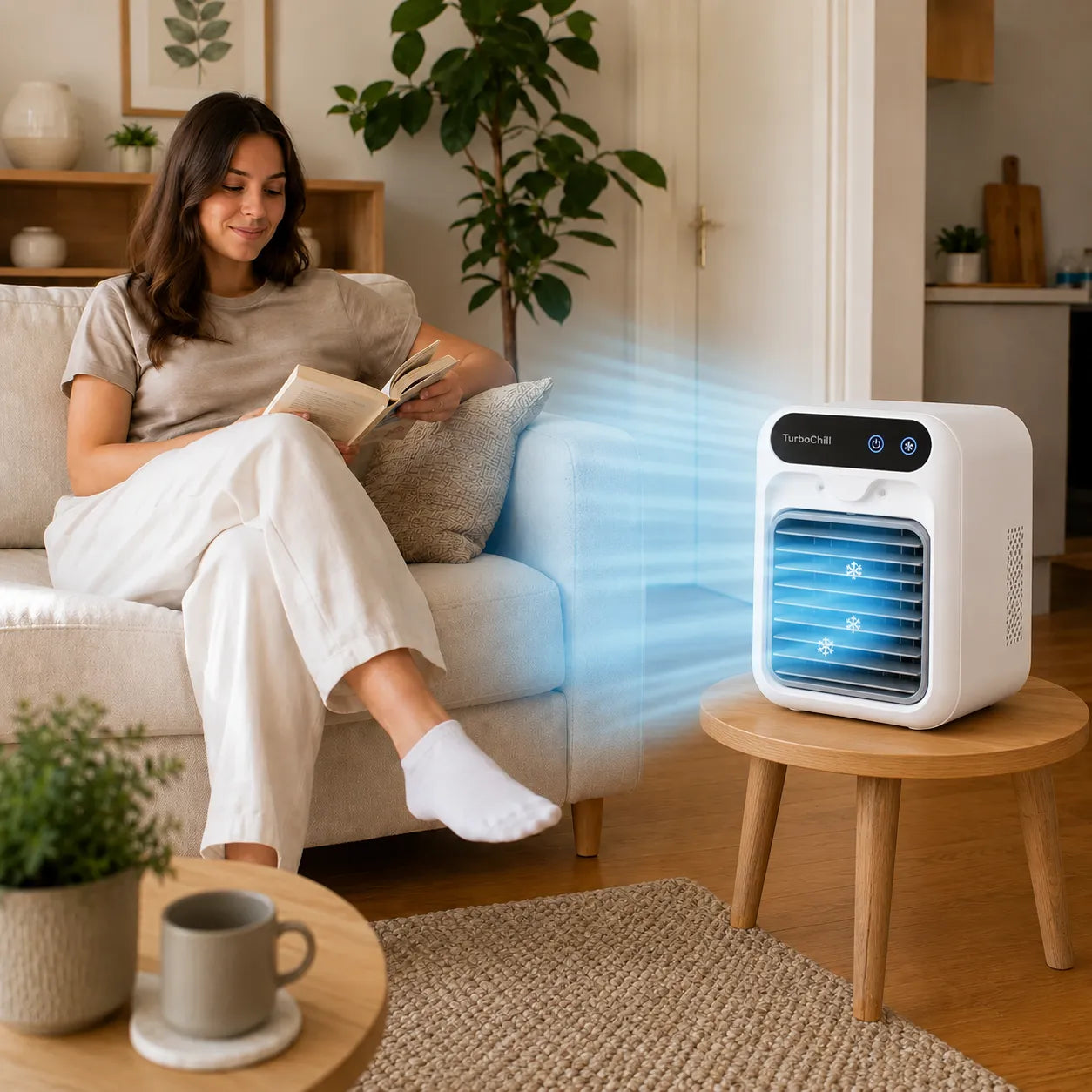 TurboChill - draagbare mini-airconditioner - het origineel