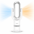 Bladeless Fan Swing Wit - Verkoelen en Verwarmen