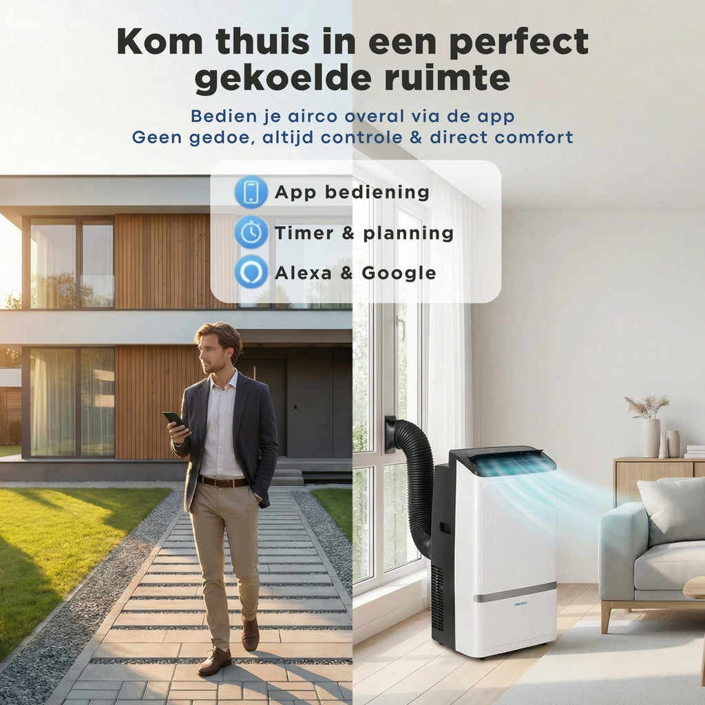 Mobiele Airco Aironex 12000 BTU -  Set van 2 (15% Bundelkorting)