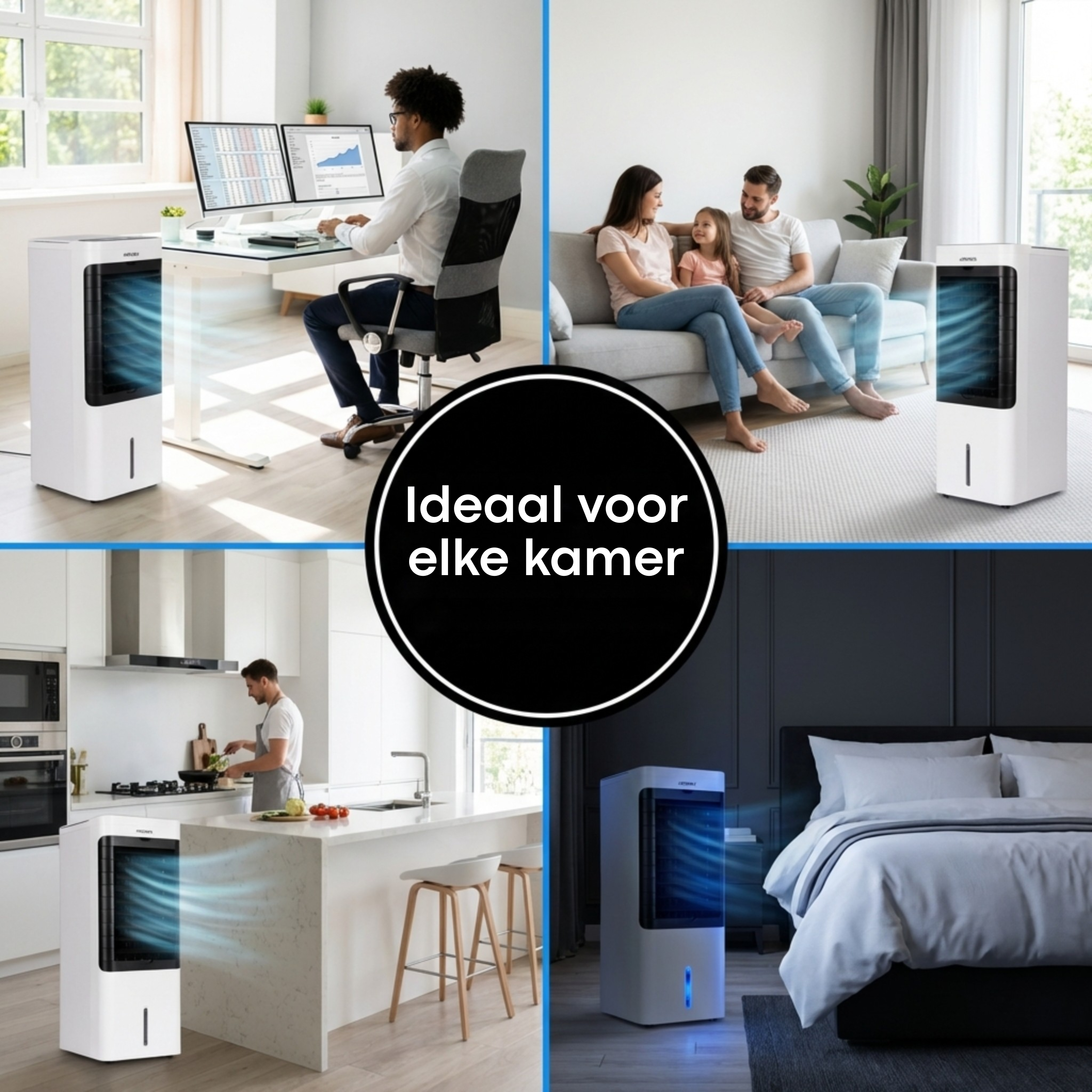 Aironex Aircooler / Luchtkoeler – 5L Watertank -Set van 2 (15% Bundelkorting)
