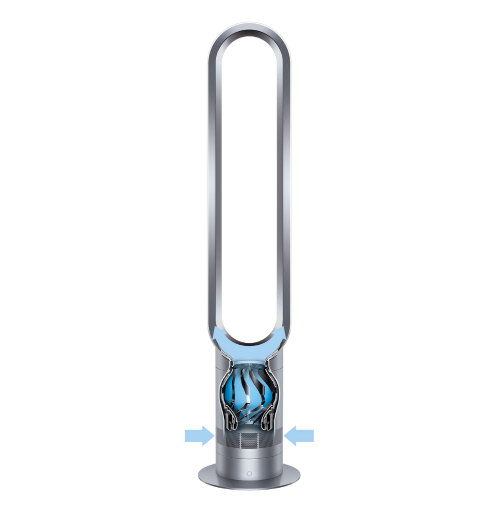 Dyson AM07 Wit/Zilver