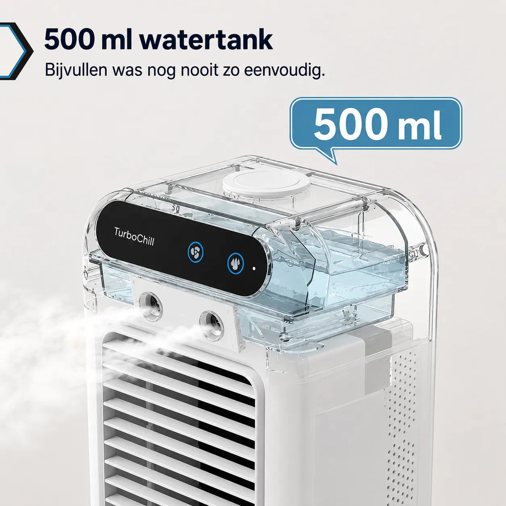 TurboChill - draagbare mini-airconditioner - het origineel