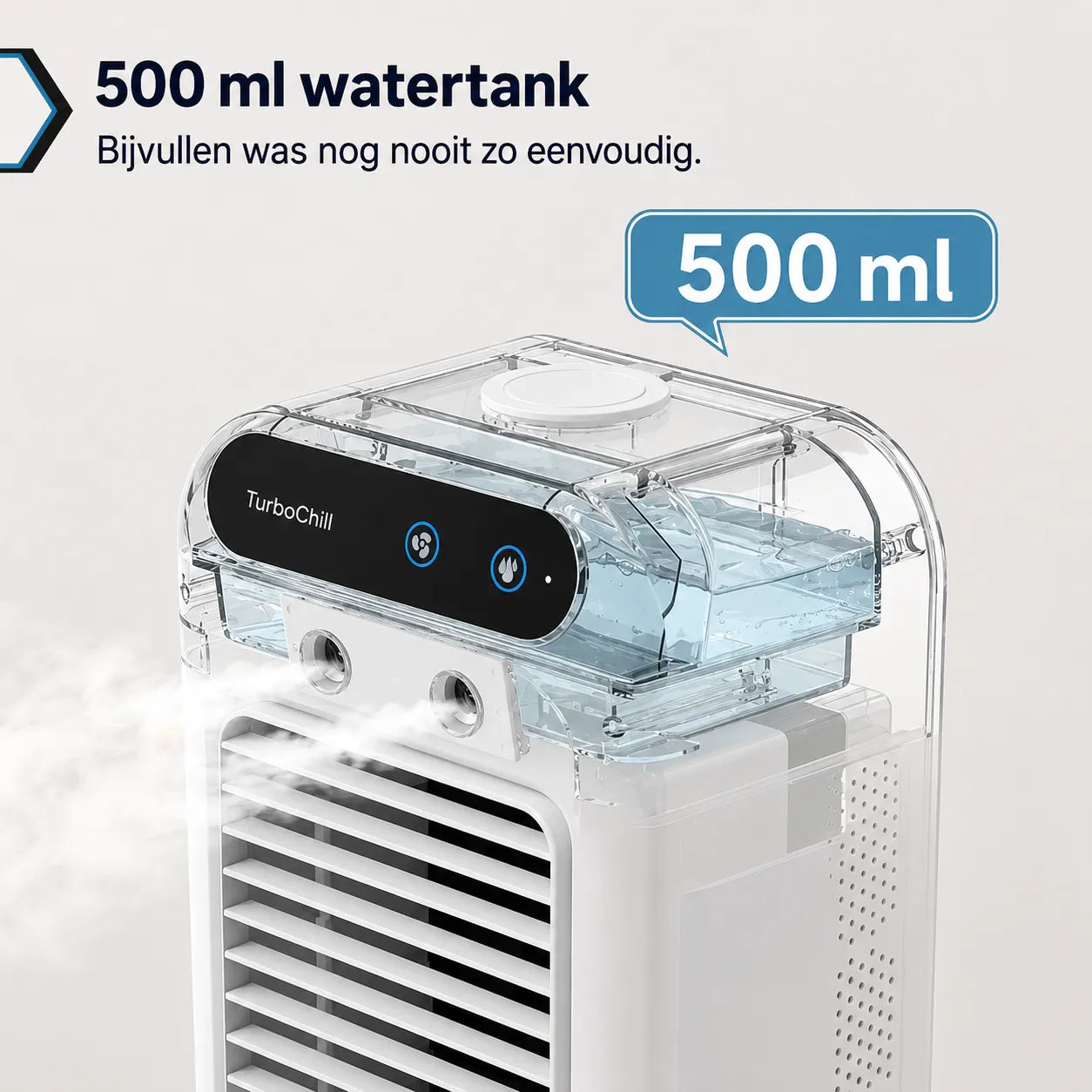 TurboChill - draagbare mini-airconditioner - het origineel