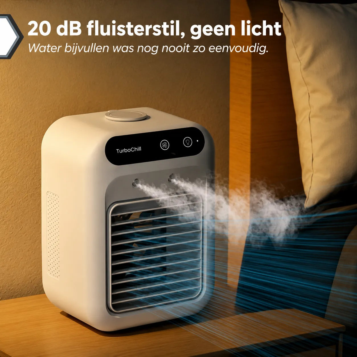 TurboChill - draagbare mini-airconditioner - het origineel